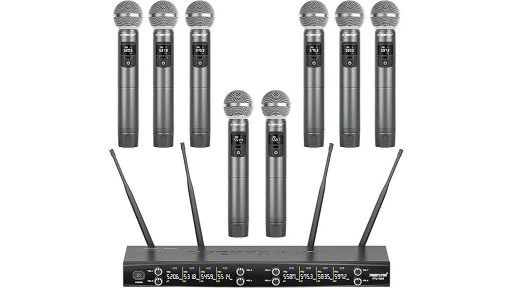 wireless microphone system details