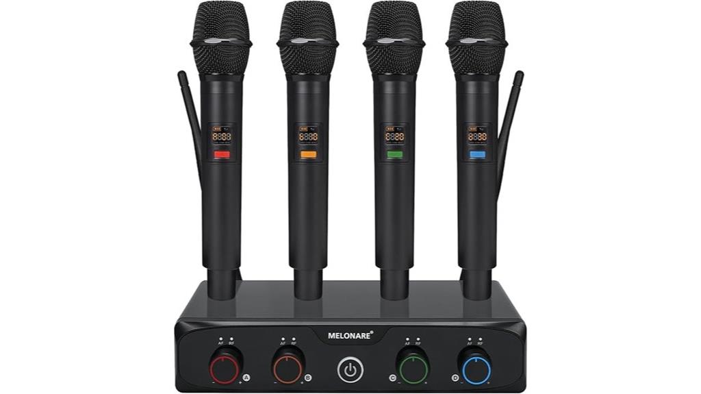 wireless uhf microphone system
