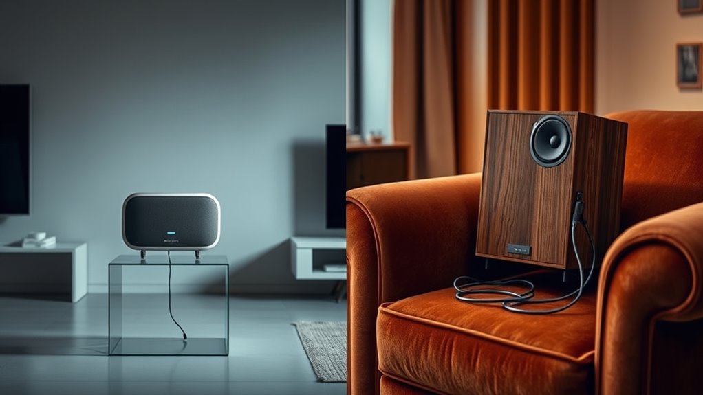 wireless vs wired speakers