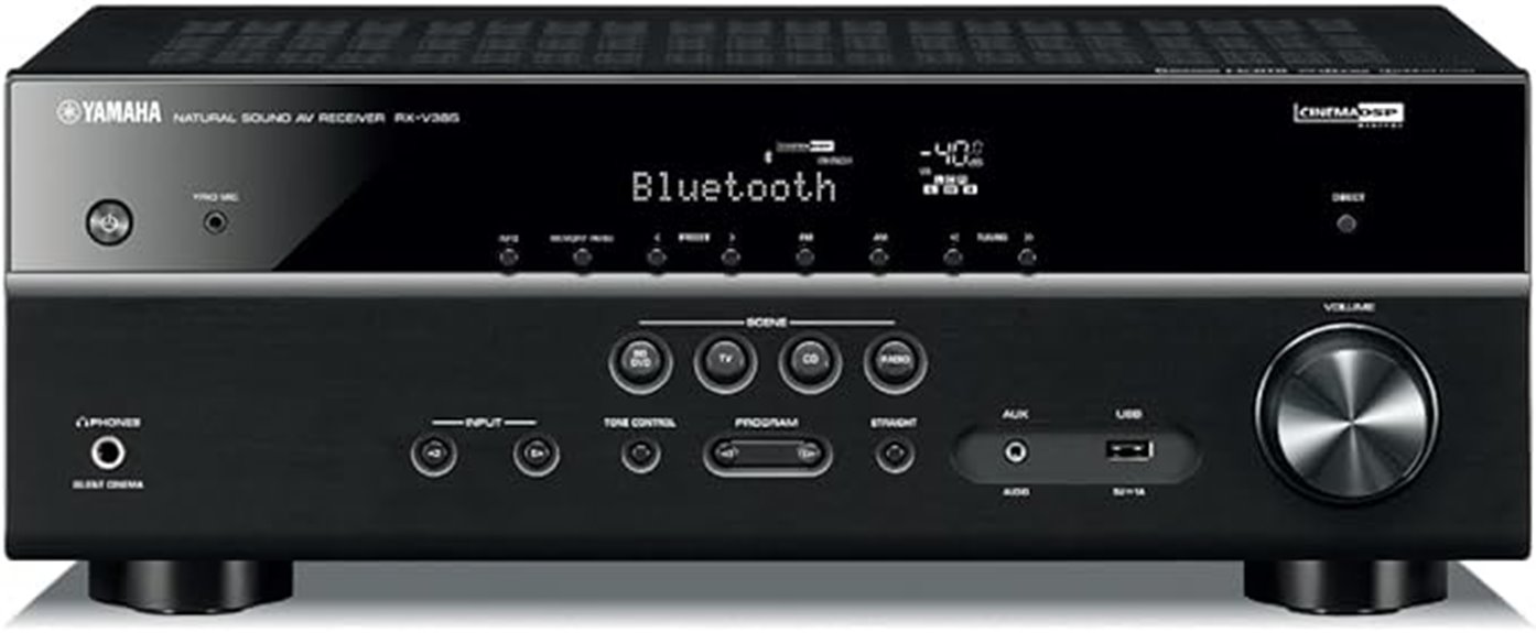 yamaha 5 1 av receiver
