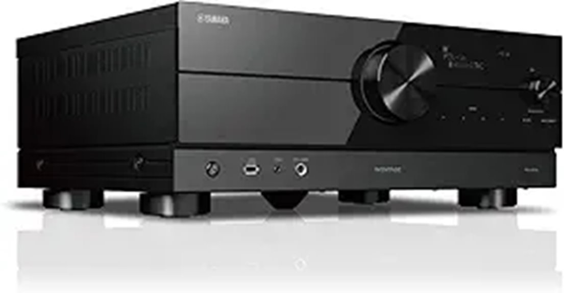 yamaha 7 2 channel av receiver