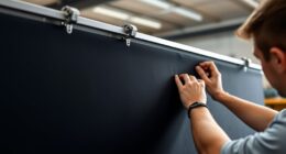 adjust screen tension precisely