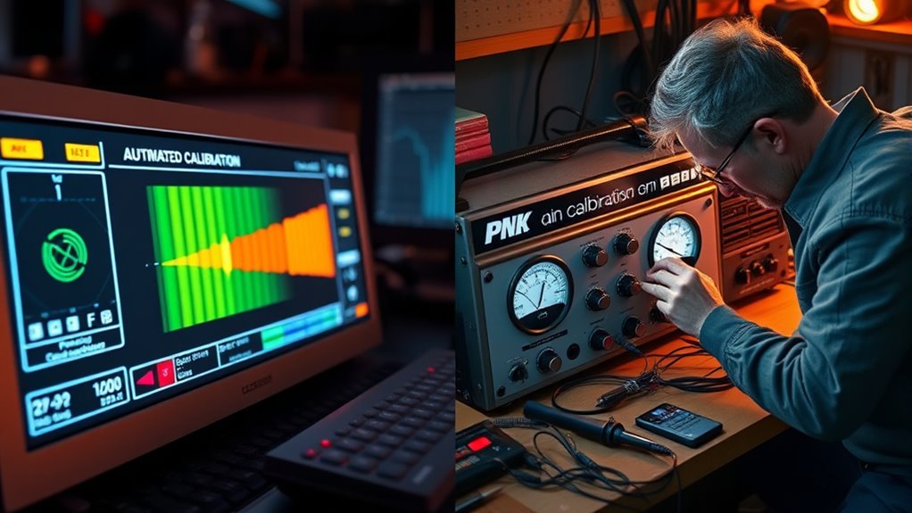 auto vs manual calibration