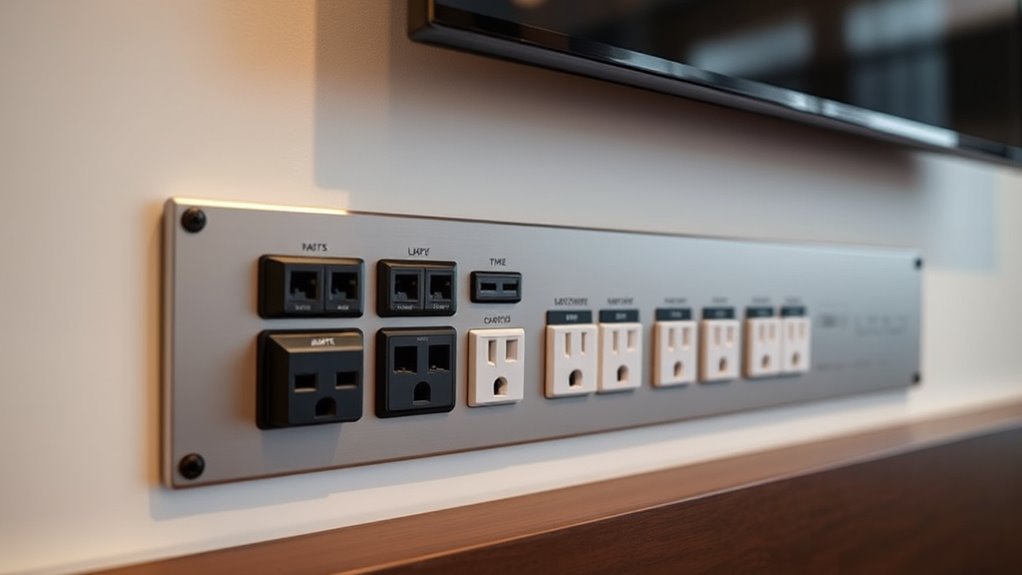av power outlet planning