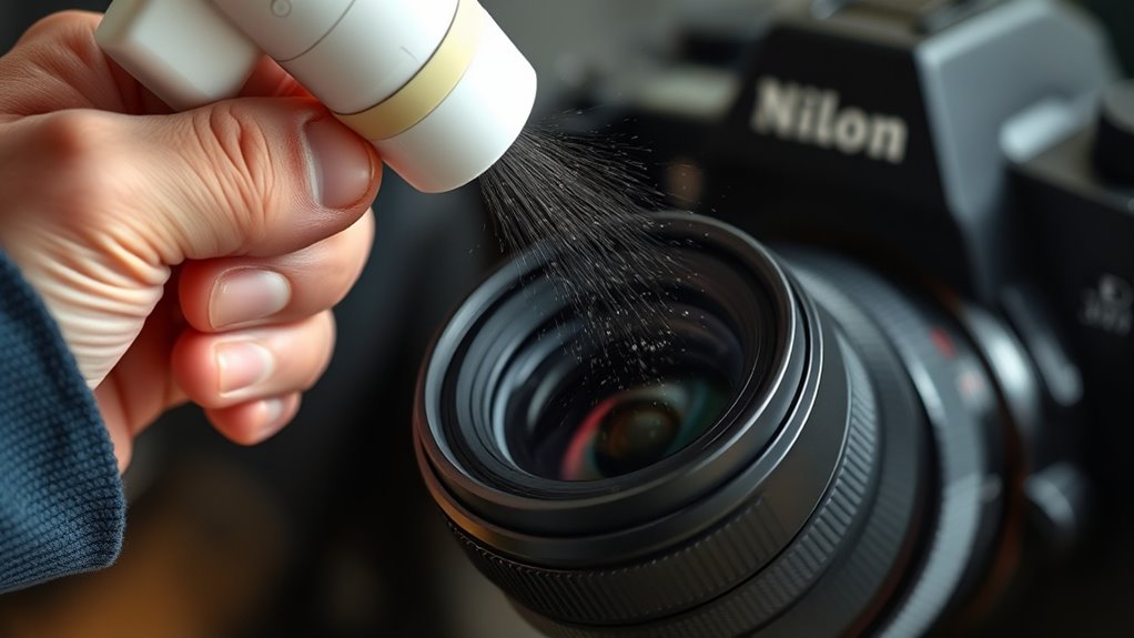 camera lens and sensor cleaning
