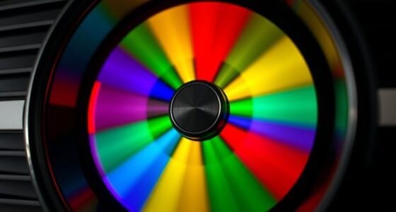 color wheels enable projection