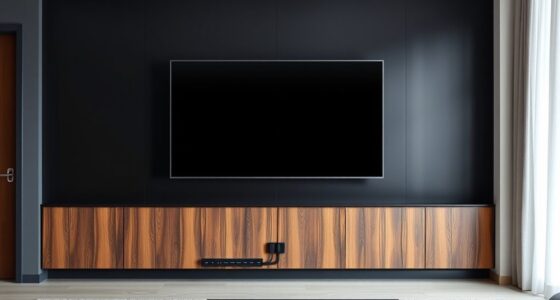 concealed wiring for aesthetics