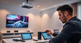 configure projector voice commands