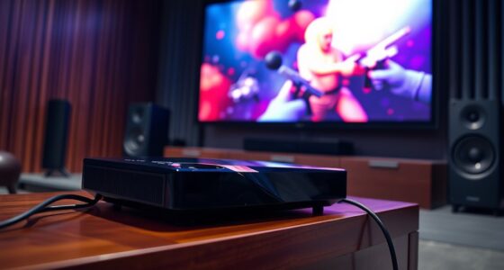 console compatibility for projectors