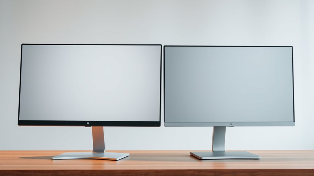 curved versus flat displays