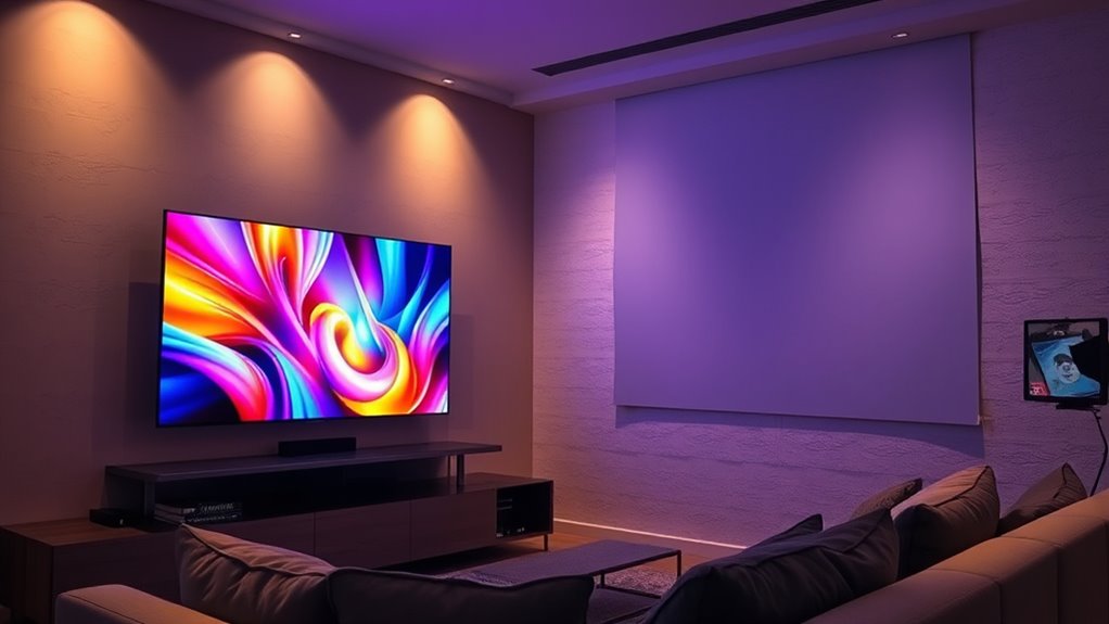 display size and setup