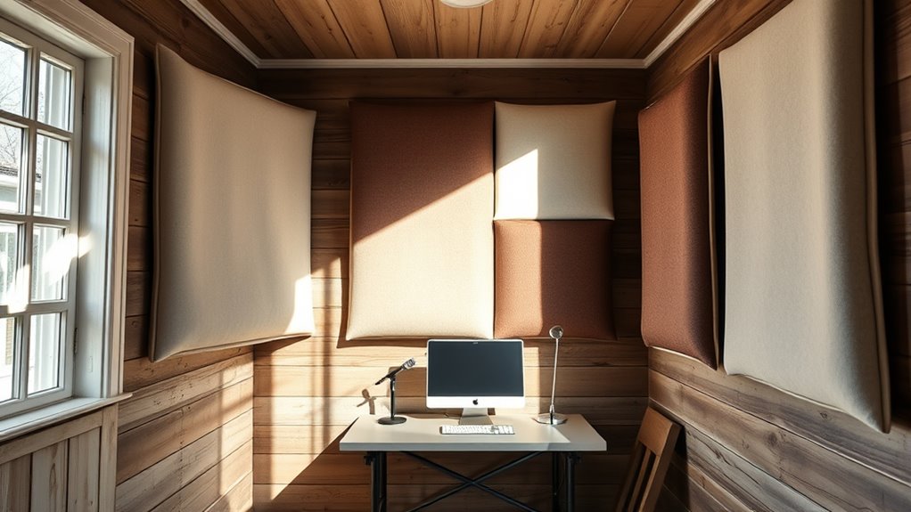 diy soundproofing and reflection control