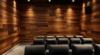 eco friendly cinema room decor