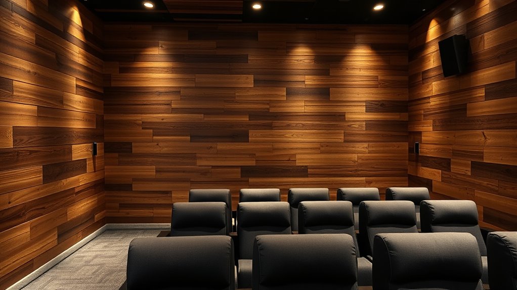 eco friendly cinema room decor