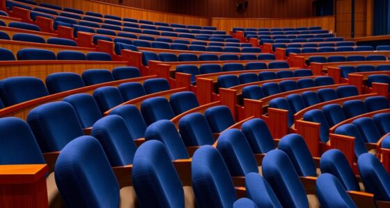 elevated multi row seating