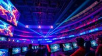 esports tournament projection technology
