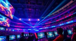 esports tournament projection technology