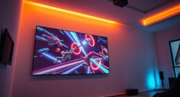 gaming projector brightness settings