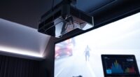 gaming projector latency reduction