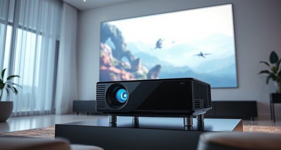 high resolution gaming projectors