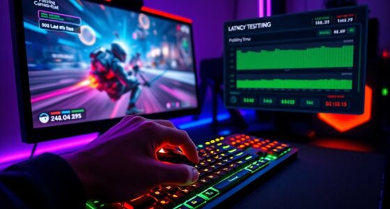 measuring gaming network latency