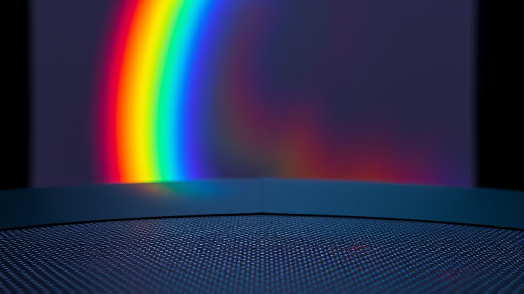minimize rainbow effect dlp