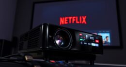 netflix 4k projector setup