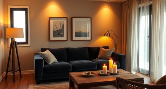 optimal ambient lighting arrangement