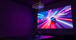 optimal console gaming projection