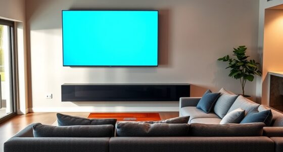 optimal room screen sizing