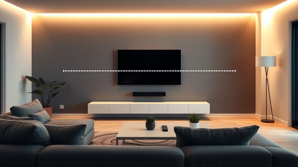 optimal viewing distance and comfort