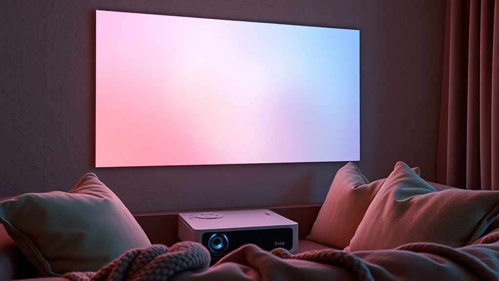 optimize cozy projector setup