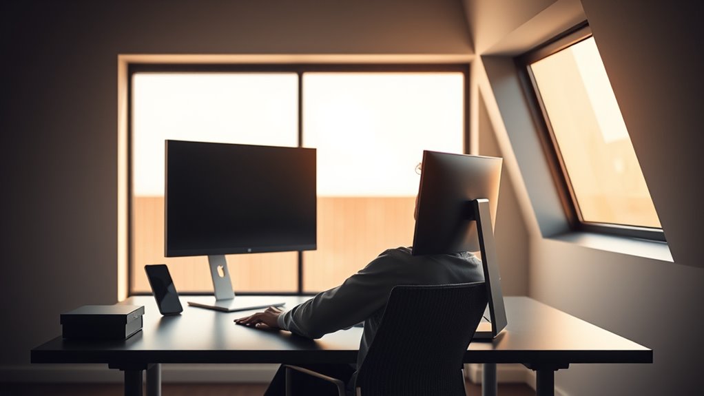 optimize monitor ergonomic positioning