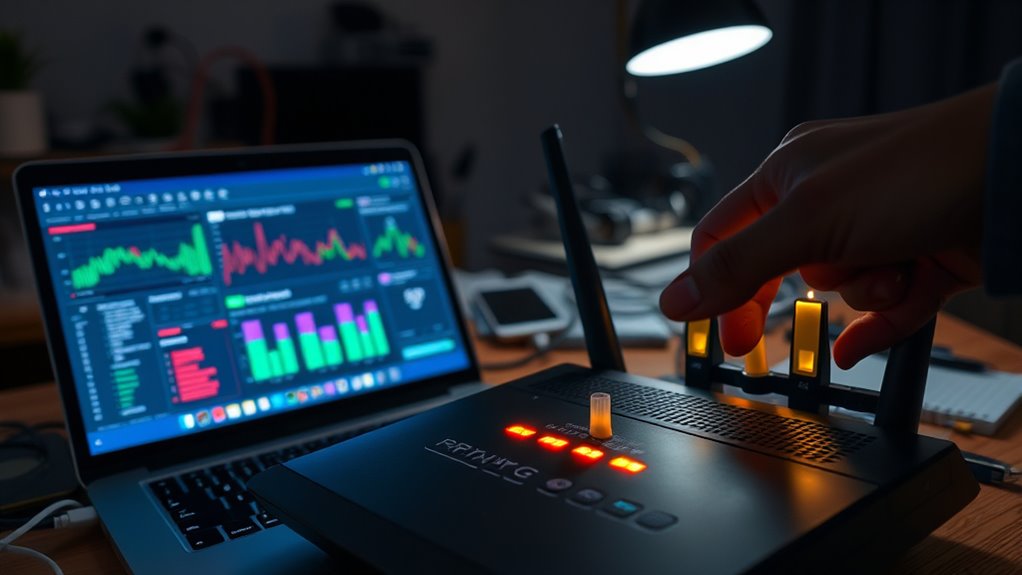 optimize router placement and interference