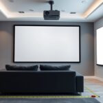 projection distance and room size