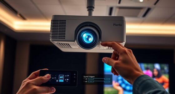 projector audio sync fixes