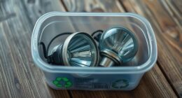 recycle old projector lamps