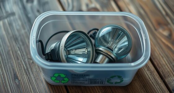 recycle old projector lamps