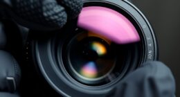 remove dust from lens