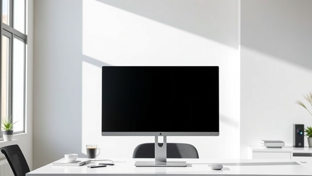 screen height promotes ergonomic comfort