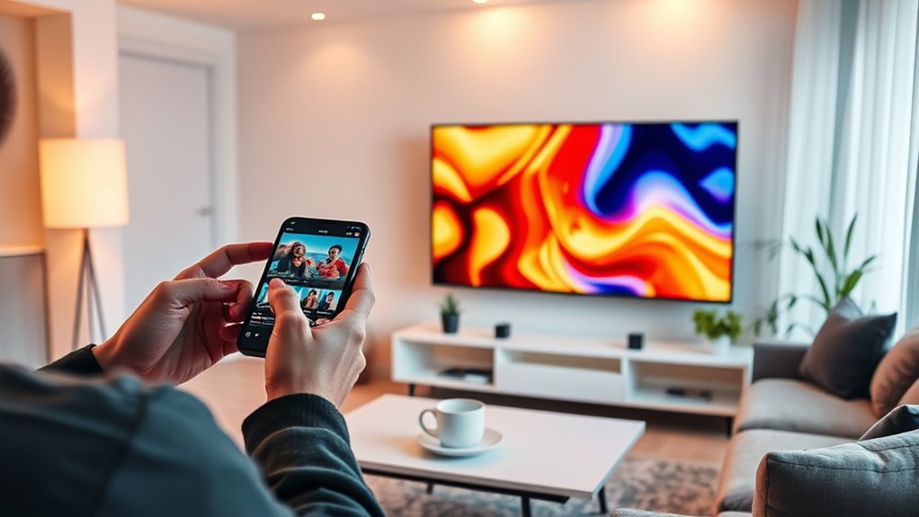 seamless smartphone casting experience