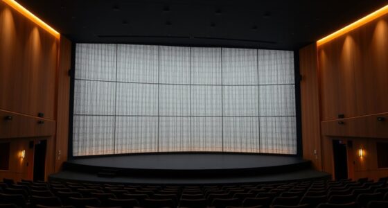 see through sound screens
