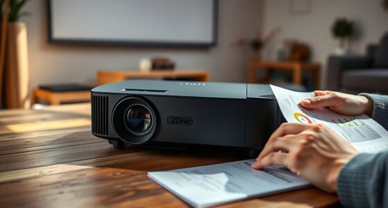 selecting your initial projector