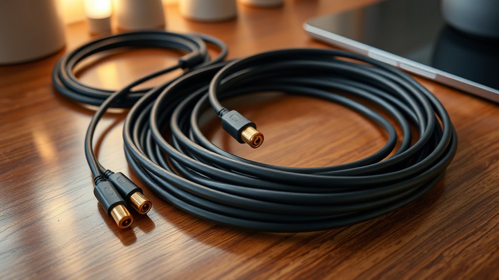 stylish projector cable options