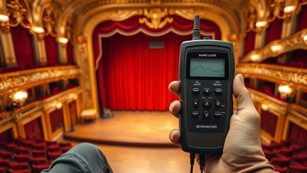 theater reverberation time measurement