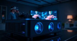 virtual reality projector systems