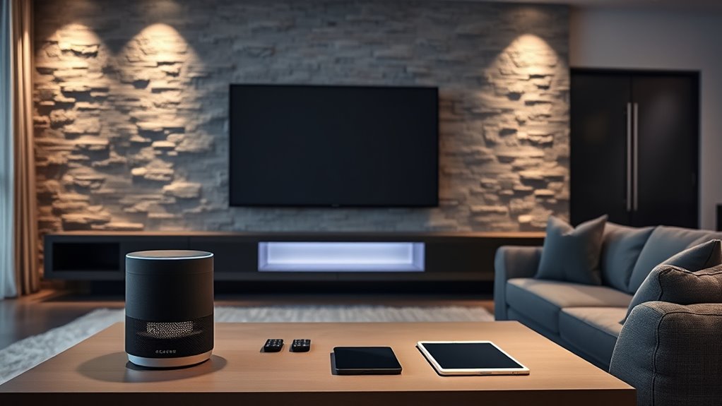 voice controlled home theater