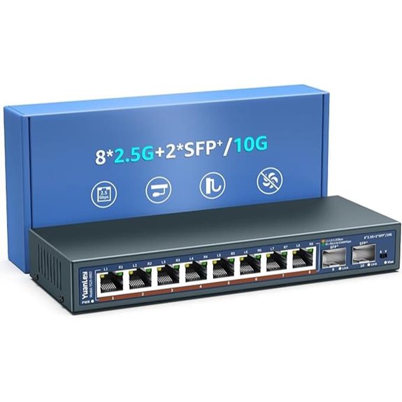 10-Port 2.5G Ethernet Switch with SFP