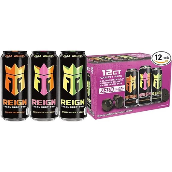 Reign Total Body Fuel Variety Pack (12 Pack)