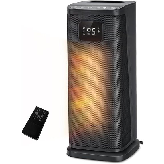 KopBeau 1500W Oscillating Space Heater with Thermostat